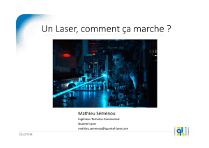 Un Laser, comment ça marche