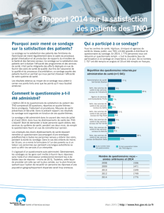 NWT Patient Experience with Healthcare Services Report