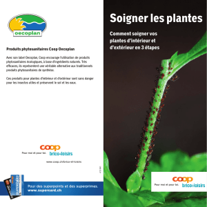 Soigner les plantes