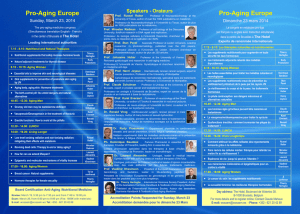 Pro-Aging Europe Pro-Aging Europe
