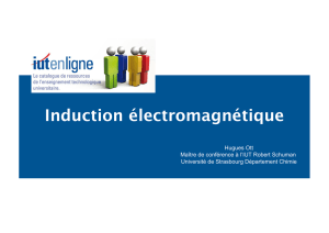 Induction électromagnétique