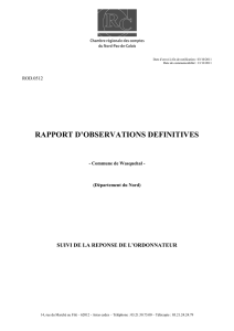 Rapport d`observations définitives (PDF, 318,41