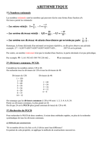 arithmetique - Collège Le TRIOLO