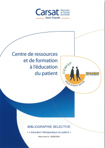 bibliographie selective - CRRC-ETP