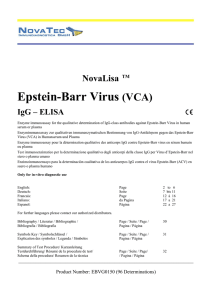 Epstein-Barr Virus (VCA) - NovaTec Immundiagnostica GmbH