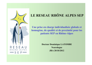 Activités du Réseau Rhône-Alpes SEPFormat PDF (512 Ko)