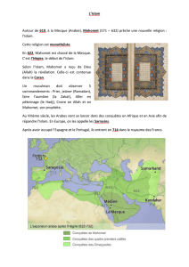 L`Islam Autour de 610, à la Mecque (Arabie), Mahomet (571 – 632