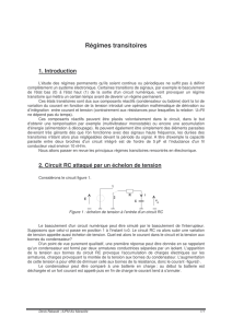 Régimes transitoires