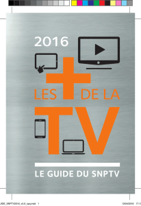 Guide des « + de la TV