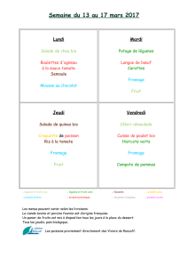 Liste des menus à envoyer à - Plourin-lès