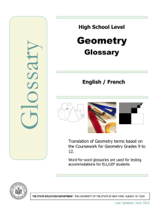 Geometry - NYU Steinhardt