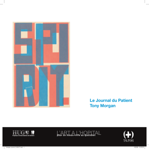 Le Journal du Patient Tony Morgan