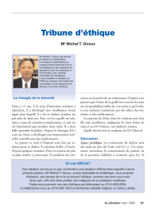 61-68 Tribune d`”thique - STA HealthCare Communications