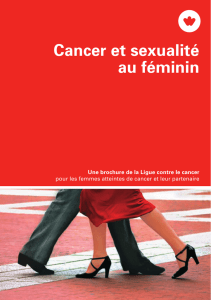 Cancer et sexualité au féminin