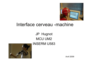 Cours interface cerveau machine mars 2010