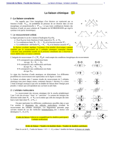liaison chimique - umtice