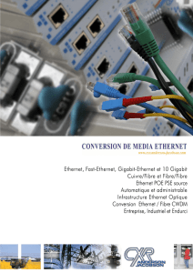 Convertisseur de media Ethernet - Catalogue (Fr)