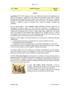 TS Chimie L`histoire des piles Exercice résolu