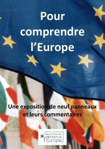 Les Maisons de l`Europe et la Fédération Française des Maisons de