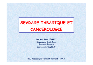 Sevrage tabagique et Cancer