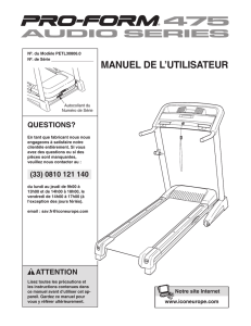 manuel de l`utilisateur