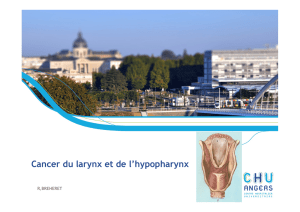 Cancer du larynx et de l`hypopharynx