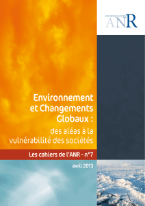 Environnement et Changements Globaux