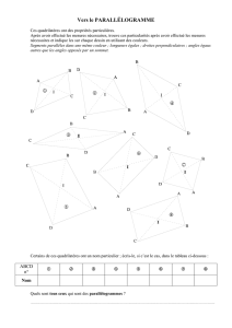 Le parallélogramme