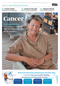 Myriam Ullens : « Le cancer a été pour moi une bataille que je
