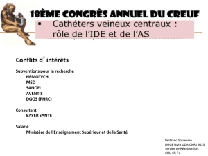 rôle de l`IDE et de l`AS - Clermont Ferrand
