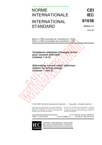 norme internationale cei iec international