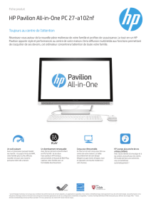 HP Pavilion 27-a102nf All-in-One