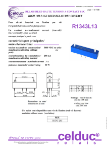 R1343L13 - celduc® relais