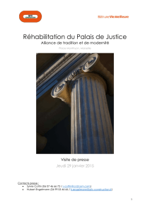 Réhabilitation du Palais de Justice - Bouygues Bâtiment Sud-Est