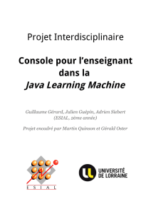 Java Learning Machine