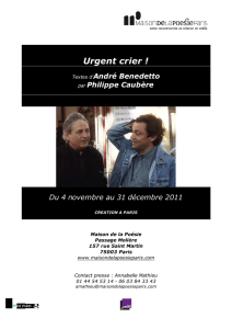 DP Poesie - Philippe Caubère