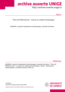 Report (Author postprint) - Archive ouverte UNIGE