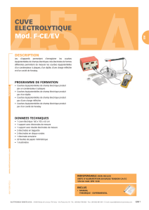 f-ce/ev - cuve electrolytique