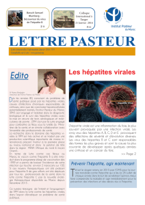 Lettre 4 - Institut Pasteur du Maroc