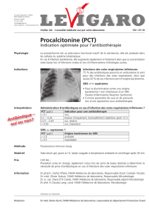 Procalcitonine (PCT)