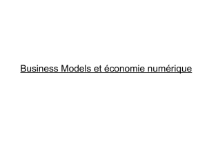 Business Models et économie numérique