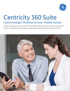 Centricity 360 Suite
