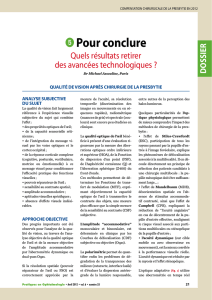 φ pour conclure - Dr Assouline Ophtalmologie Paris