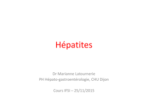 Hepatites - ifsi dijon