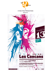 Dossier Cancans - Compagnie Léo Théâtre