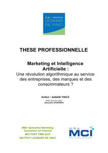 These Isabelle Viale Intelligence Artificielle et