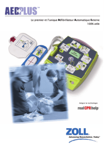 Le premier et l`unique Défibrillateur Automatique Externe 100% utile