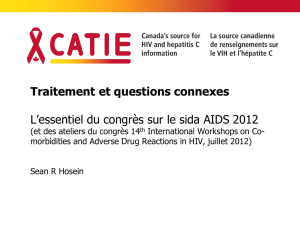 Nouveaux développements dans le traitement du VIH