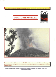 photo mensuelle - Société Volcanologique Genève