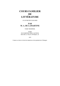 Lamartine, COURS FAMILIER2